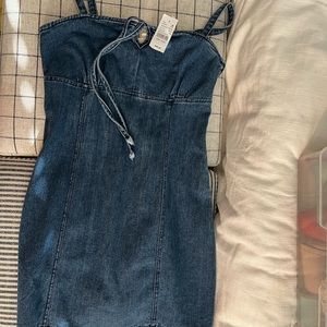Denim dress from pacsun
